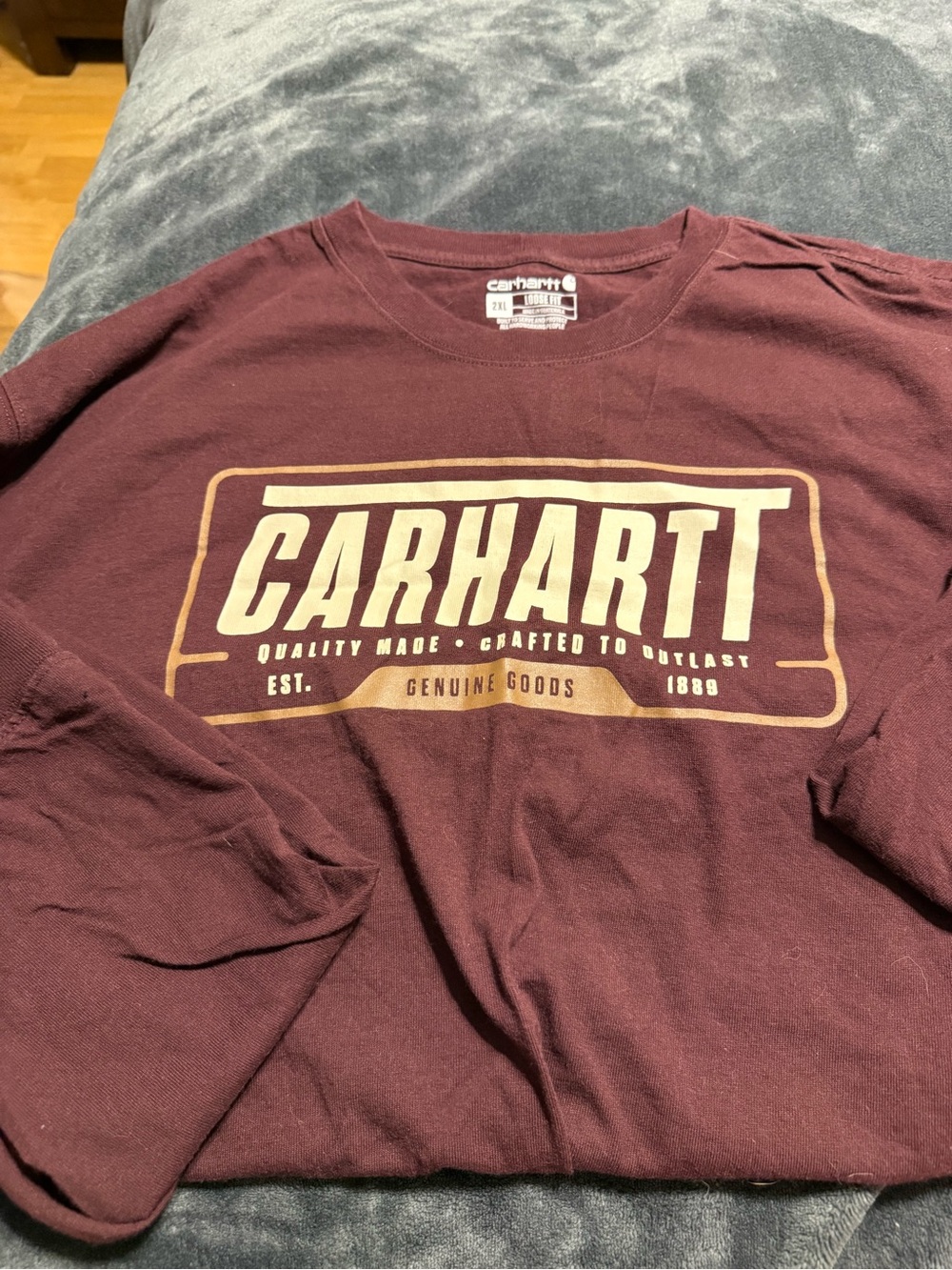 Carhartt Loose Fit Heavyweight Long-Sleeve 1889 Graphic T-Shirt 1889 Graphic Tee